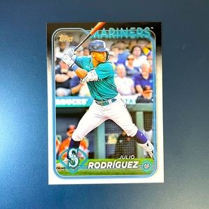 Julio Rodriguez 2024 Topps Series 1 Seattle Mariners